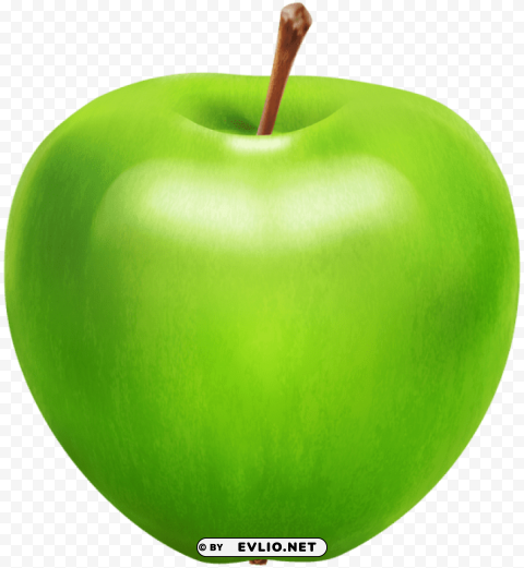 Fresh Green Apple PNG Transparent Elements Complete Package