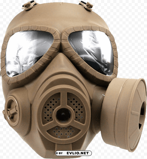 gas mask PNG Graphic with Transparency Isolation