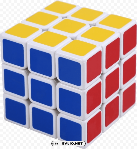 rubik's cube PNG Graphic Isolated on Clear Backdrop