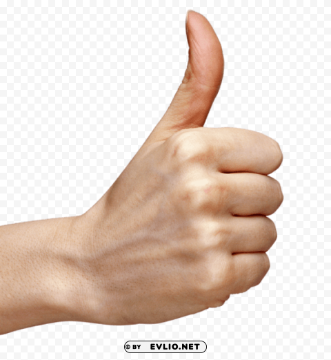 thumb up handpicture PNG with clear background set