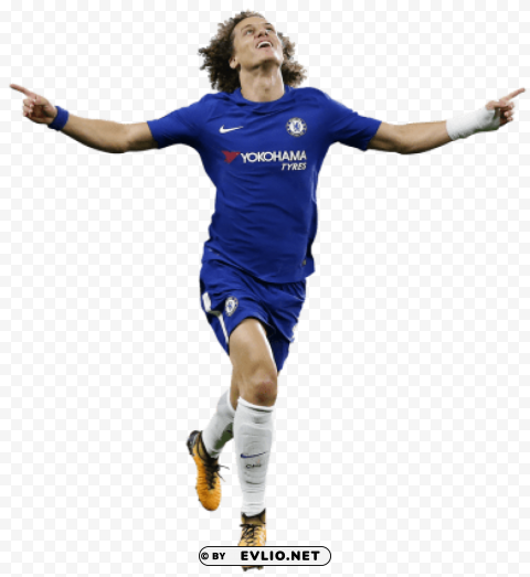 David Luiz Isolated Artwork In Transparent PNG Format