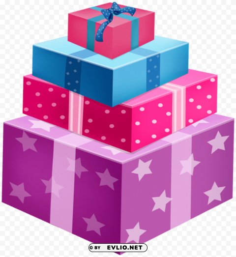 gifts PNG Isolated Object on Clear Background
