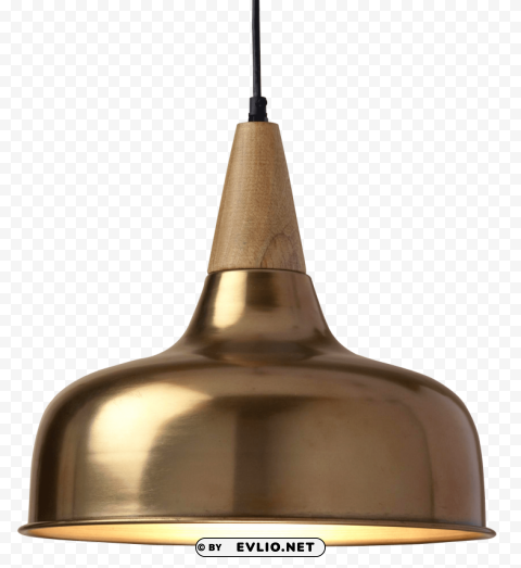 hanging lamp PNG with transparent overlay