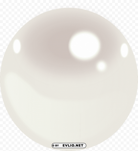 Transparent Background PNG of pearl Isolated Graphic on Clear PNG - Image ID 04a47437