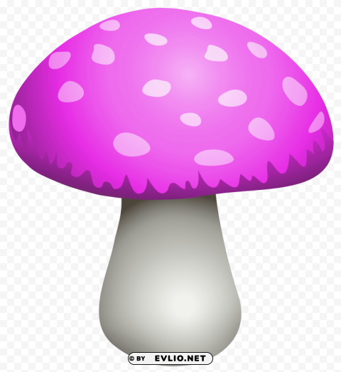 pink mushroom Transparent PNG images pack