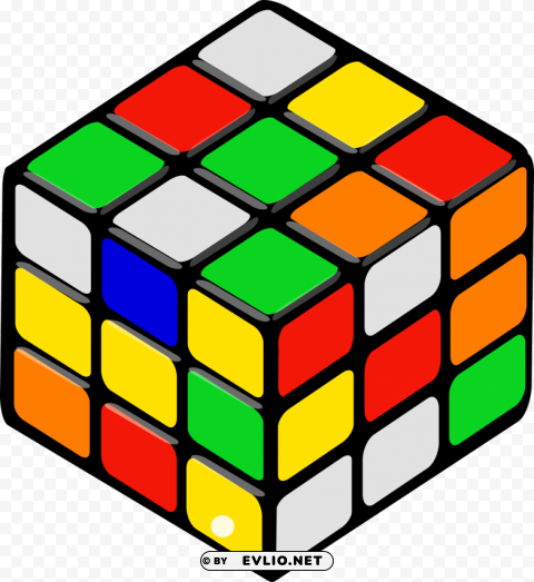 rubik's cube PNG Graphic with Transparent Background Isolation clipart png photo - c88bd50c