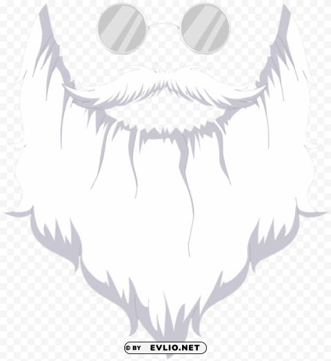 Santa Hat And Beard Transparent PNG Images Without Licensing