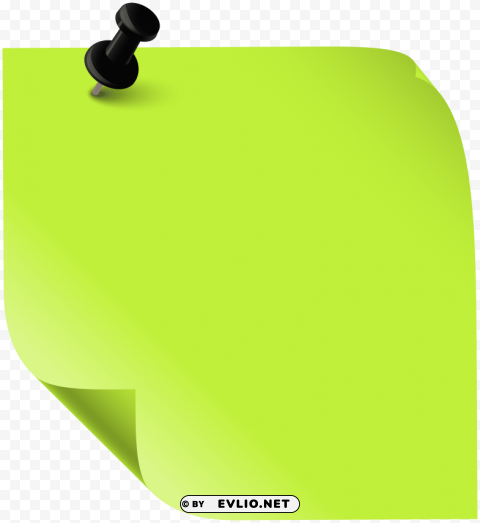 sticky note green Clear background PNG images diverse assortment