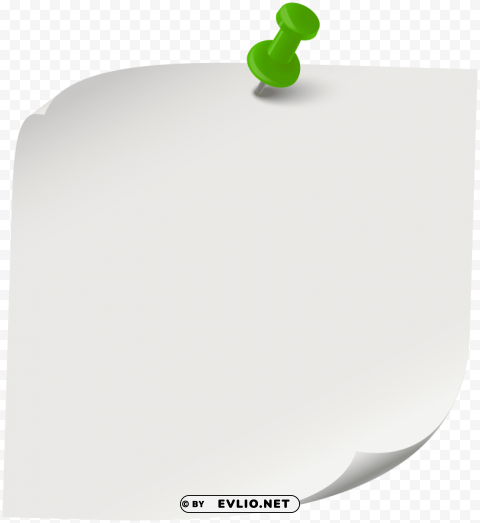 white sticky note PNG for personal use