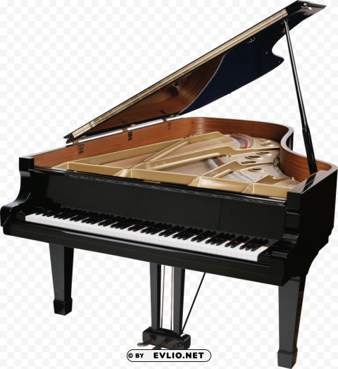 piano Clear Background PNG Isolated Subject
