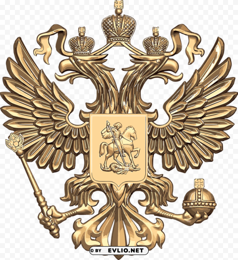Russian coat of arms PNG pictures with no background required