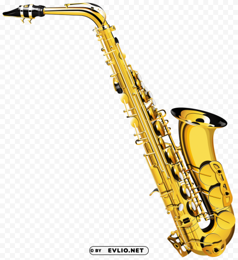 saxophone PNG files with clear backdrop collection
