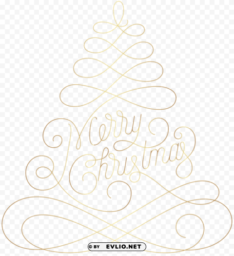merry christmas deco tree PNG graphics for free