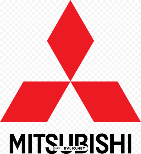 mitsubishi logo Clear background PNG graphics