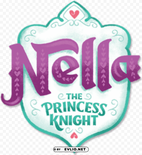 nella the princess knight logo Transparent PNG Isolation of Item