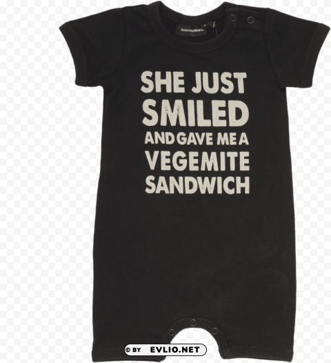 she just smiled and gave me a vegemite sandwich t shirt PNG with clear background extensive compilation