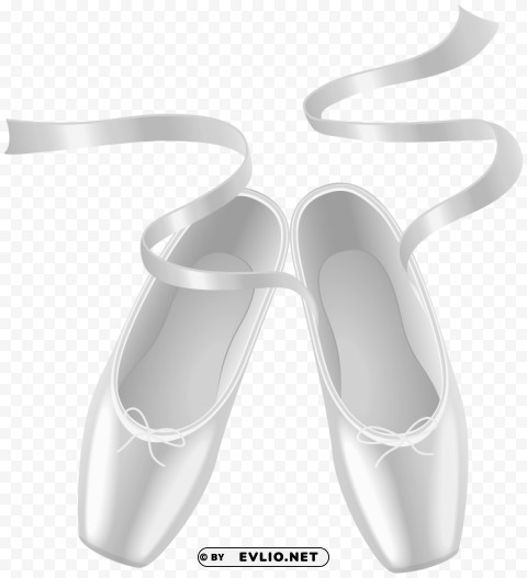 ballet shoes Clean Background Isolated PNG Graphic Detail