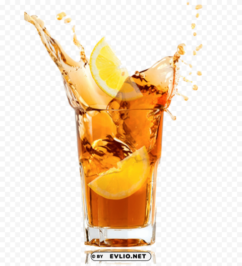 iced tea PNG Image with Transparent Isolation