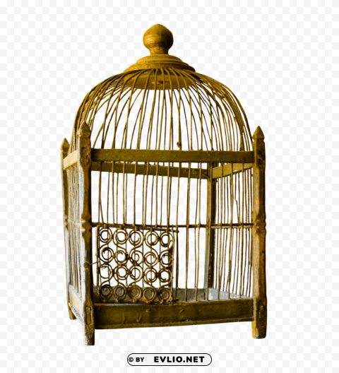bird cage Isolated Design in Transparent Background PNG