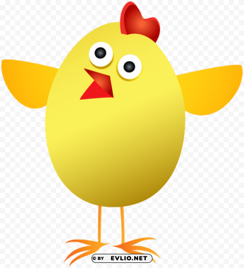 easter chicken egg Isolated Subject in Clear Transparent PNG