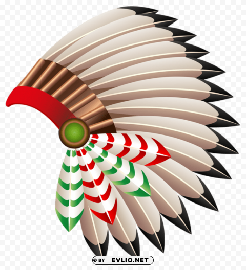 native american chief hat PNG images free download transparent background
