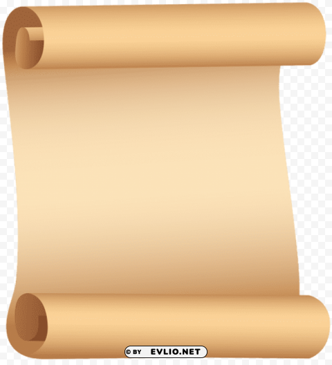 paper scroll PNG file with alpha