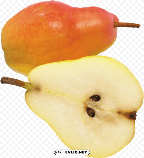 pear Isolated Graphic on Clear PNG