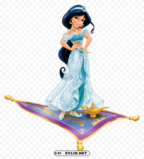 princess jasmine cartoon PNG Image Isolated with High Clarity