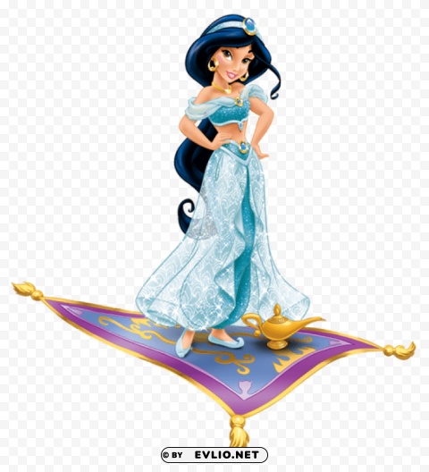 Princess Jasmine Cartoon PNG Image Isolated With High Clarity