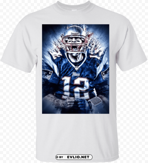 england patriots tom brady Transparent Background PNG Isolated Pattern