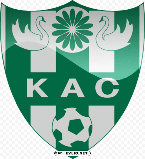 Kac Kenitra Football Logo Fa64 Isolated Character In Transparent PNG