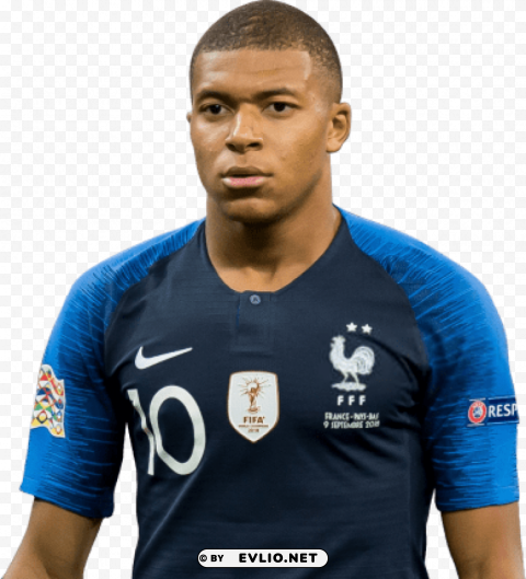 kylian mbappé Isolated Element in HighResolution Transparent PNG