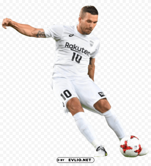 lukas podolski PNG images with clear alpha channel