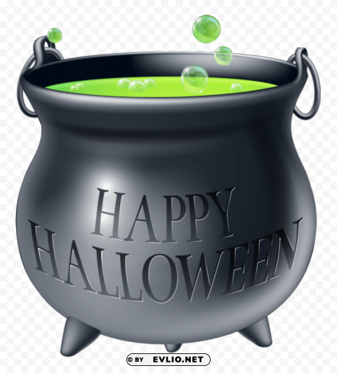 happy halloween witch cauldronpicture Isolated Object in HighQuality Transparent PNG