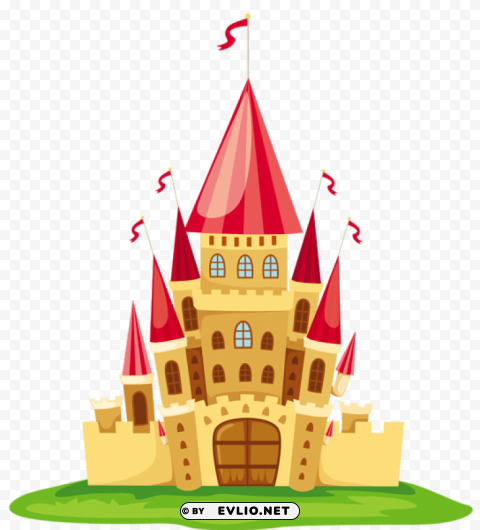  castlepicture Isolated Graphic on Clear Transparent PNG