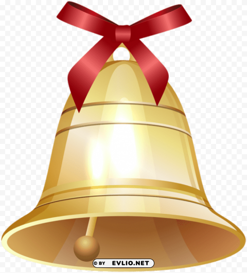 christmas bell ornament Isolated Artwork on HighQuality Transparent PNG