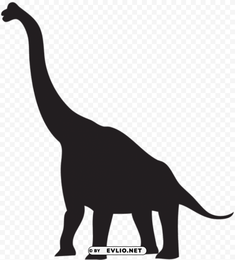 dinosaur silhouette Isolated Graphic with Transparent Background PNG