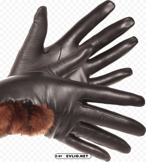 Leather Gloves PNG Transparent Images For Social Media