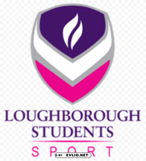 loughborough students rugby logo Isolated Artwork on Transparent Background PNG