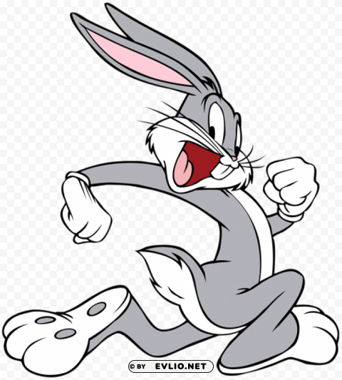 bugs bunny Transparent Background Isolated PNG Design Element
