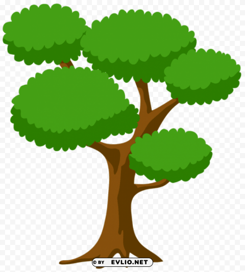 tree large PNG images with alpha mask