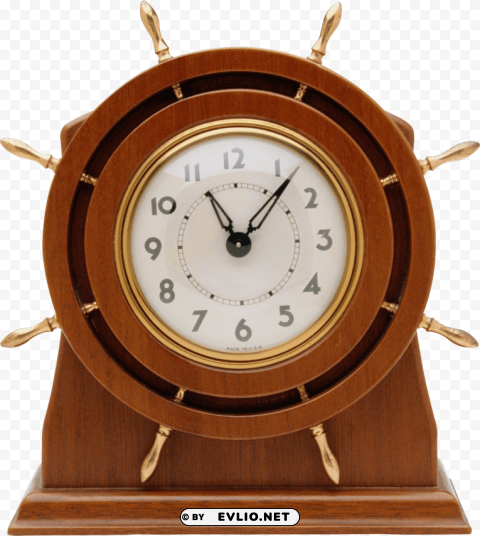 Alarm Wall Clock PNG Image With Isolated Graphic