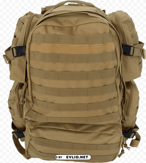 backpack outdoor Isolated Character in Transparent PNG Format