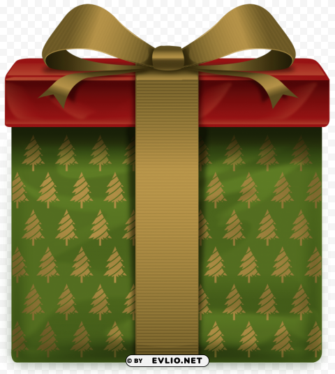 christmas present Isolated Artwork on Clear Transparent PNG