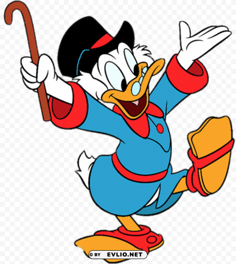 ducktales scrooge mcduck dancing Transparent background PNG gallery clipart png photo - 4b8de397