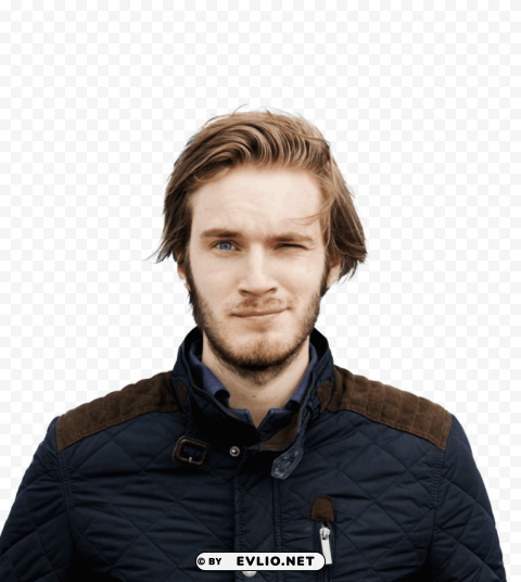 pewdiepie felix kjellberg PNG with no background for free