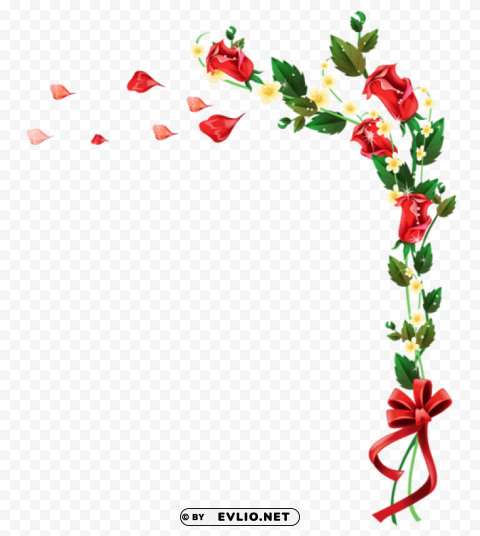 rose decor PNG transparent stock images clipart png photo - e3f8524f