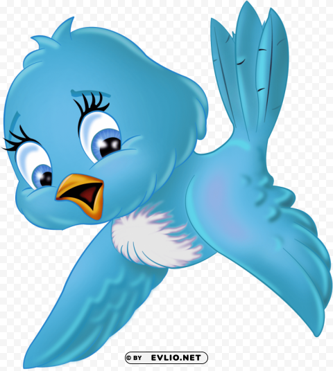 snow white blue bird PNG images with clear backgrounds