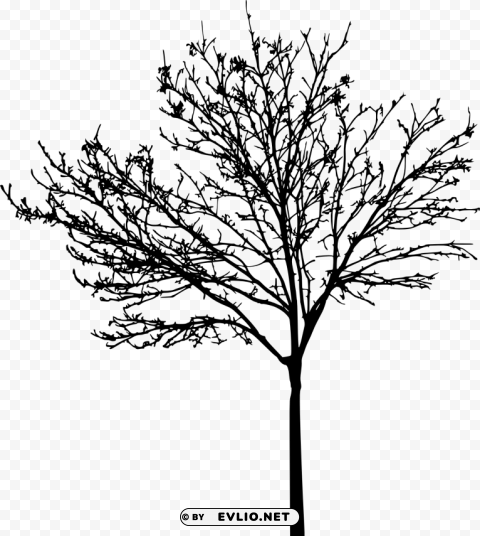 Transparent tree silhouette PNG clear background PNG Image - ID 3296e68b