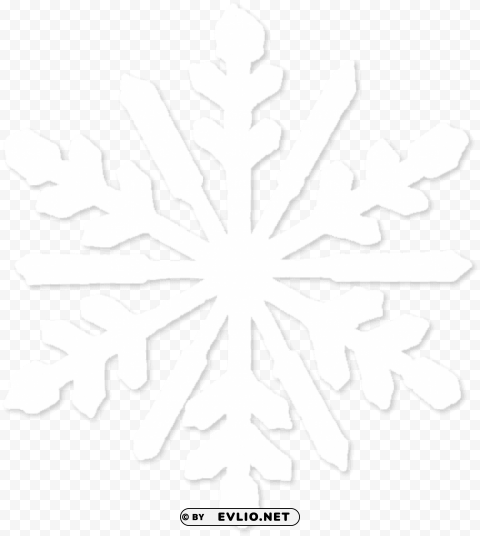 white snowflake file PNG transparent design diverse assortment